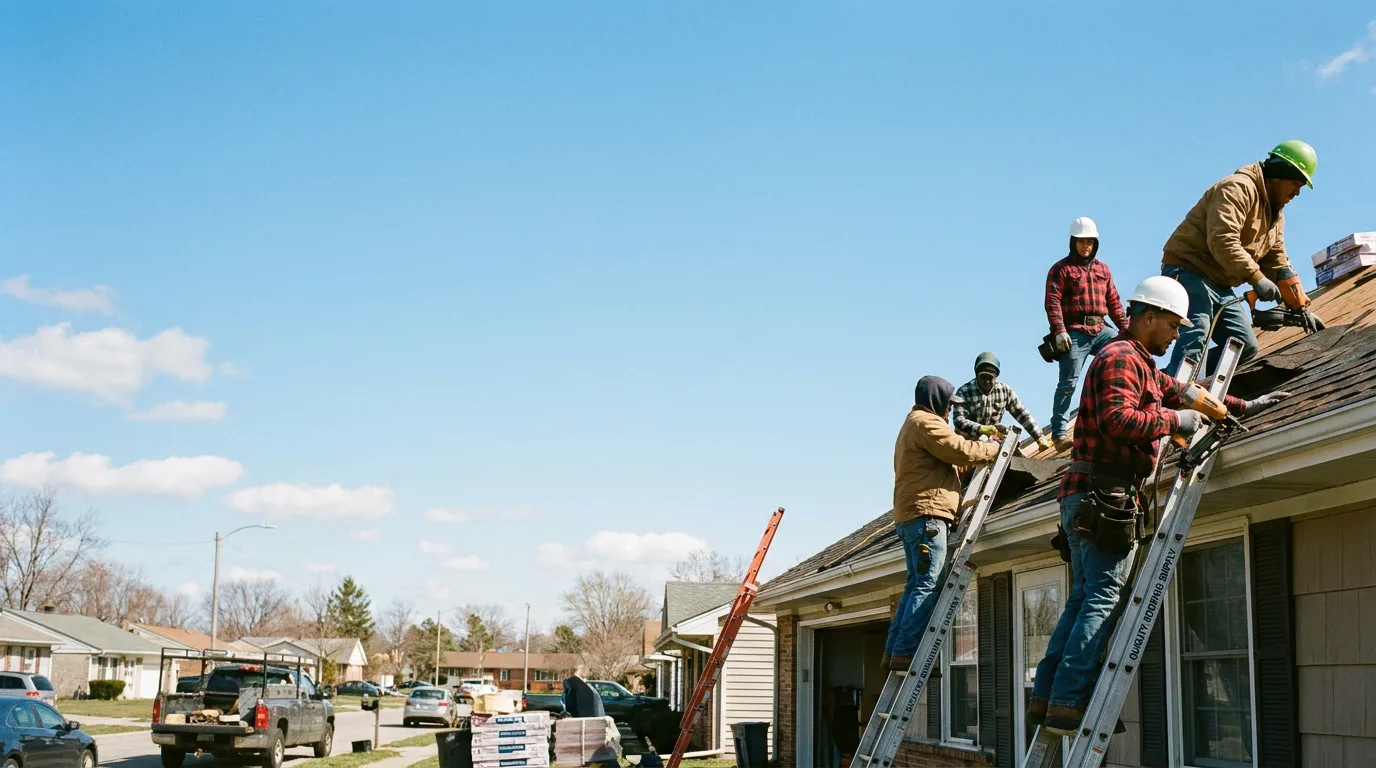 Roofing in Stoy, IL near me